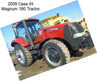 2009 Case IH Magnum 180 Tractor