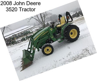 2008 John Deere 3520 Tractor