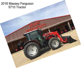 2018 Massey Ferguson 5710 Tractor