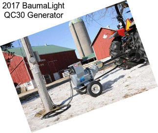 2017 BaumaLight QC30 Generator