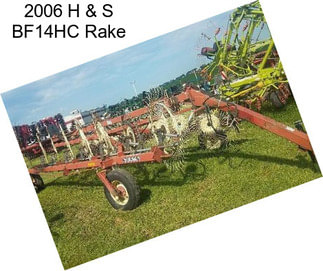 2006 H & S BF14HC Rake