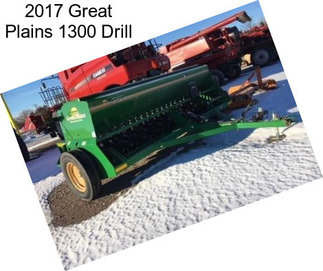 2017 Great Plains 1300 Drill