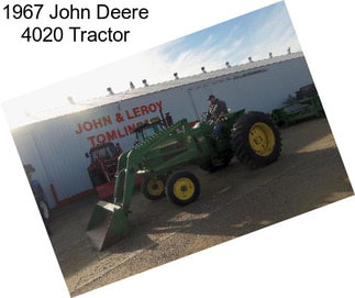 1967 John Deere 4020 Tractor