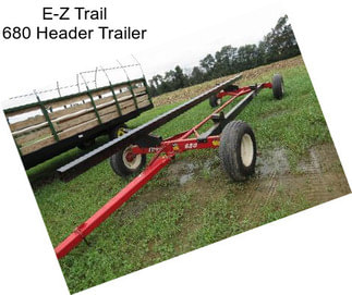 E-Z Trail 680 Header Trailer