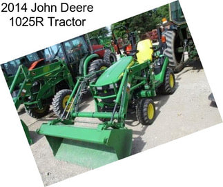 2014 John Deere 1025R Tractor