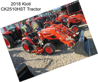 2018 Kioti CK2510HST Tractor