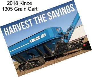 2018 Kinze 1305 Grain Cart