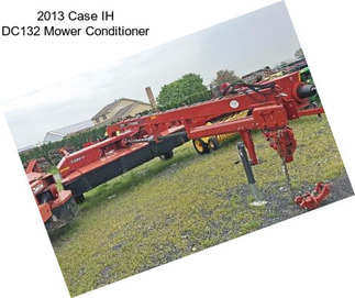 2013 Case IH DC132 Mower Conditioner