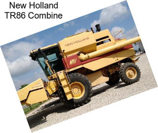 New Holland TR86 Combine
