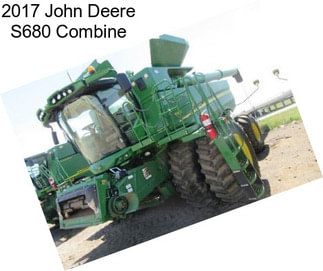 2017 John Deere S680 Combine
