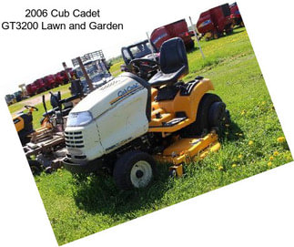 2006 Cub Cadet GT3200 Lawn and Garden