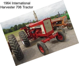 1964 International Harvester 706 Tractor