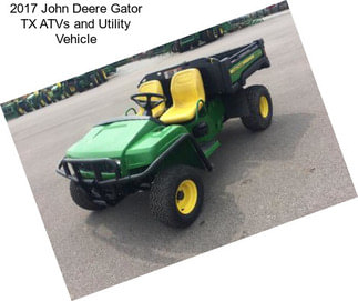 2017 John Deere Gator TX ATVs and Utility Vehicle