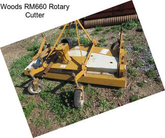 Woods RM660 Rotary Cutter