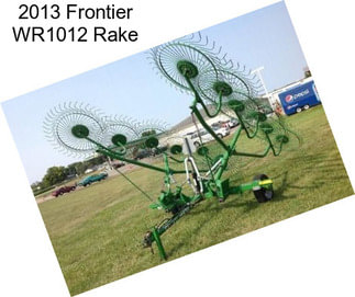 2013 Frontier WR1012 Rake