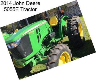 2014 John Deere 5055E Tractor