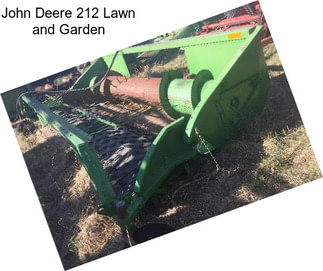 John Deere 212 Lawn and Garden