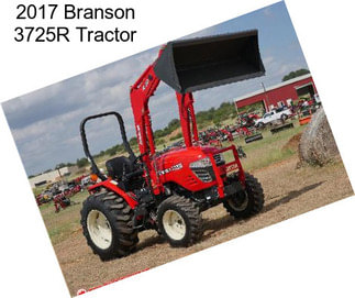 2017 Branson 3725R Tractor