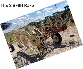 H & S BF8H Rake