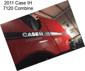 2011 Case IH 7120 Combine