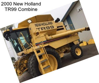 2000 New Holland TR99 Combine