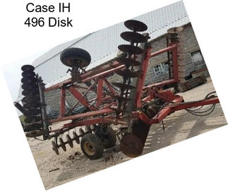 Case IH 496 Disk