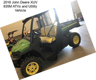 2018 John Deere XUV 835M ATVs and Utility Vehicle