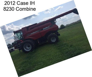 2012 Case IH 8230 Combine