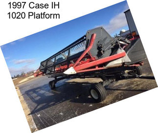 1997 Case IH 1020 Platform