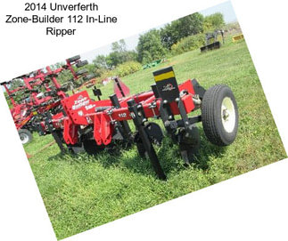 2014 Unverferth Zone-Builder 112 In-Line Ripper