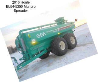 2016 Houle EL54-5350 Manure Spreader