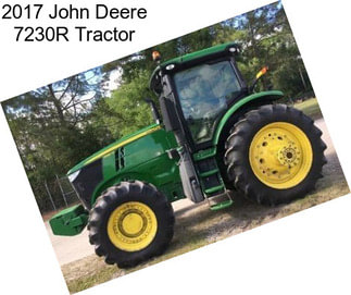 2017 John Deere 7230R Tractor