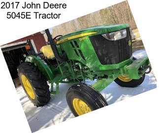 2017 John Deere 5045E Tractor