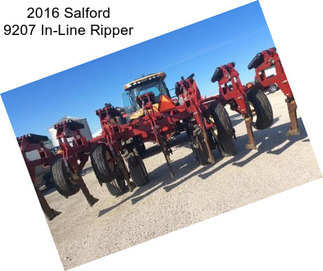 2016 Salford 9207 In-Line Ripper