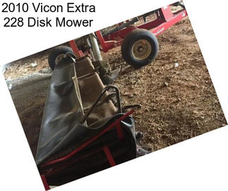 2010 Vicon Extra 228 Disk Mower