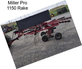 Miller Pro 1150 Rake