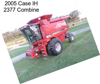 2005 Case IH 2377 Combine