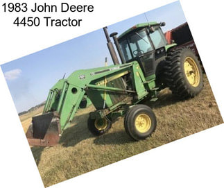 1983 John Deere 4450 Tractor
