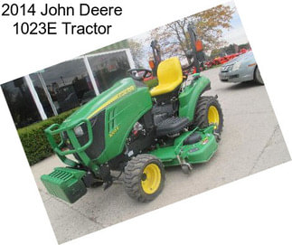 2014 John Deere 1023E Tractor