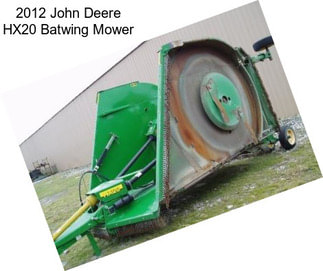 2012 John Deere HX20 Batwing Mower