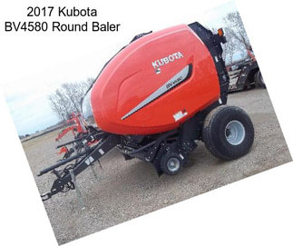 2017 Kubota BV4580 Round Baler