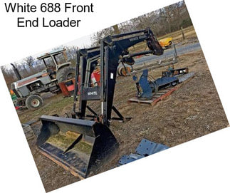 White 688 Front End Loader