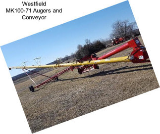 Westfield MK100-71 Augers and Conveyor