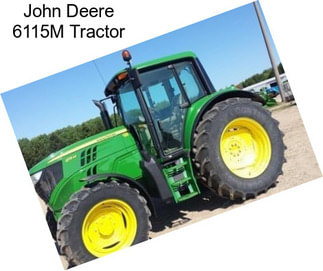 John Deere 6115M Tractor