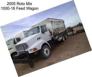 2005 Roto Mix 1000-16 Feed Wagon