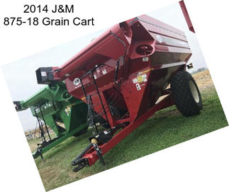 2014 J&M 875-18 Grain Cart