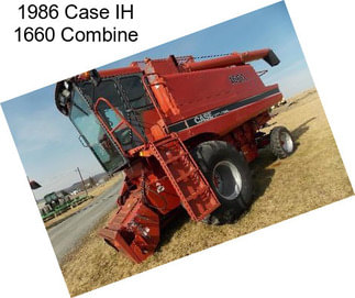 1986 Case IH 1660 Combine