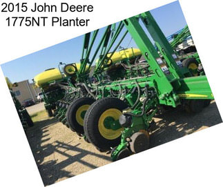 2015 John Deere 1775NT Planter