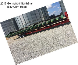 2013 Geringhoff NorthStar 1630 Corn Head