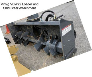 Virnig VBW72 Loader and Skid Steer Attachment